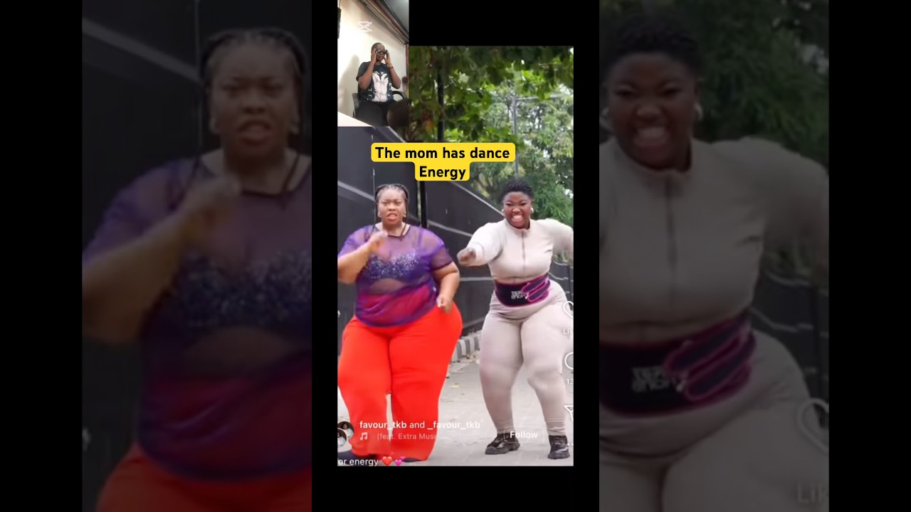 The mom has a better dance energy #africa #dance #viral #shorts