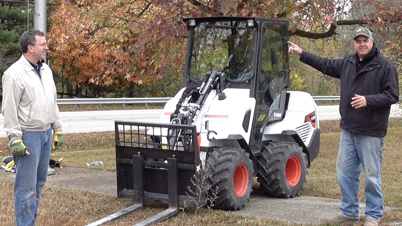 ALL-NEW Bobcat Articulated Loader vs. Flag Pole!  Meet 
