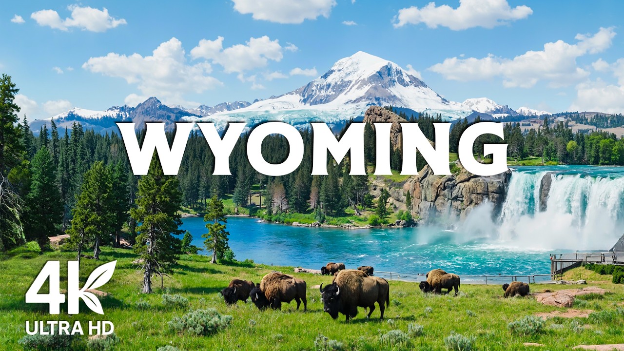 WYOMING 4K UHD – Yellowstone Wonders & Grand Teton Peaks | Journey Through the American West