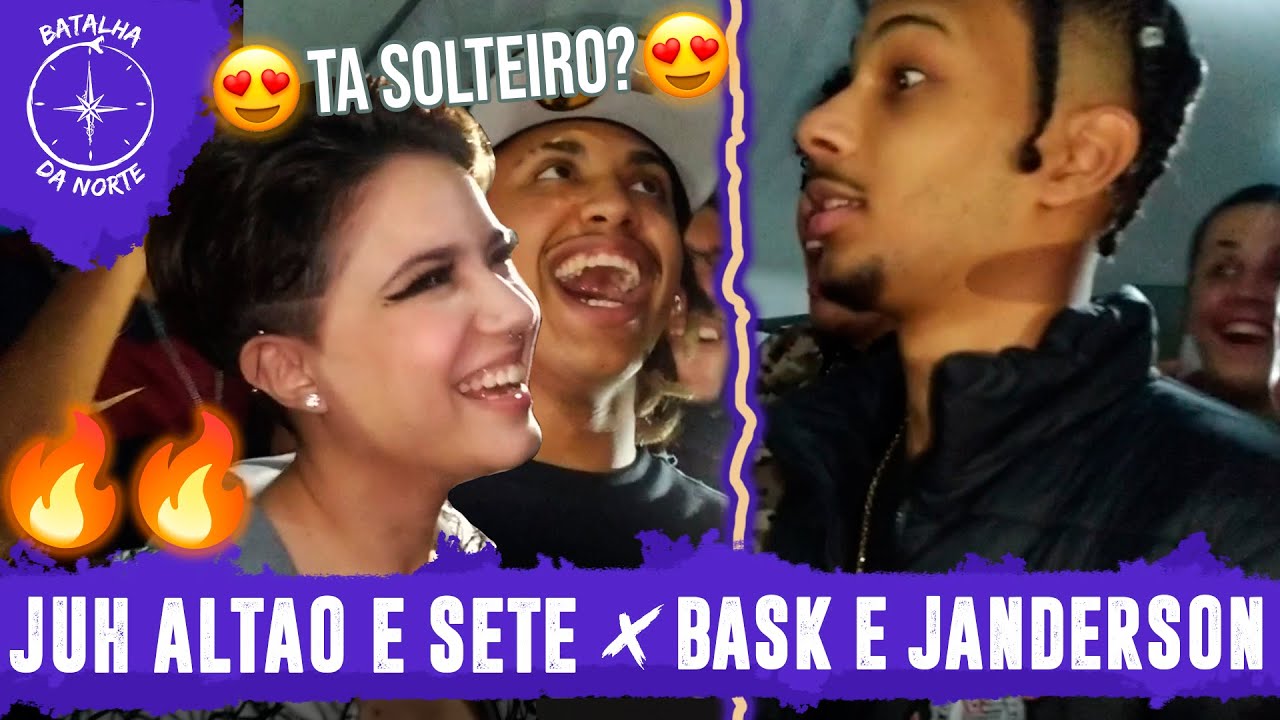 [DEU EM CIMA?😍😂] Juh Altão e Sete x Bask e Janderson | FINAL | 25ª Batalha da Norte | Santana | SP