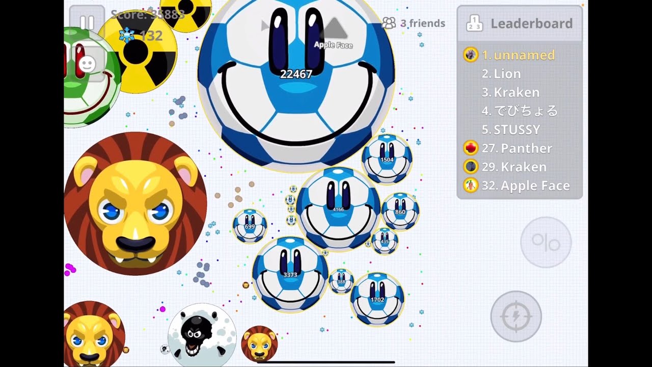 [Agar.io Mobile] 3 сервера! с лошадью