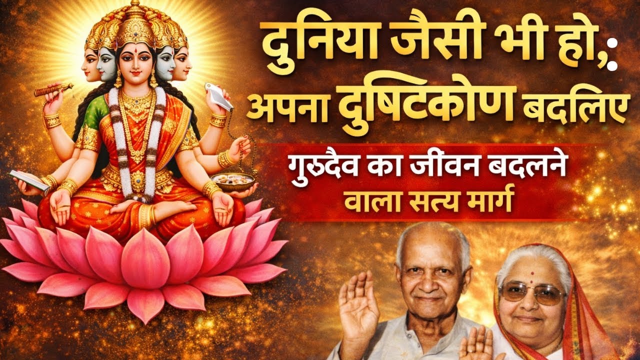 दुनिया नहीं, हमारा दृष्टिकोण हमें जलाता है | Why We Suffer? Gurudev Shri Ram Sharma Ji Explains 