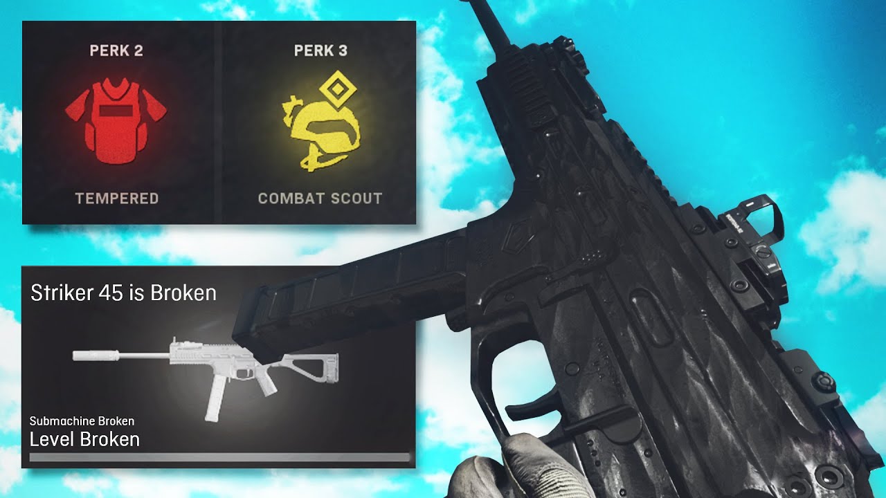 The STRIKER 45 is OP in SEASON 5 of WARZONE 🔥 (STRIKER 45 CLASS SETUP)