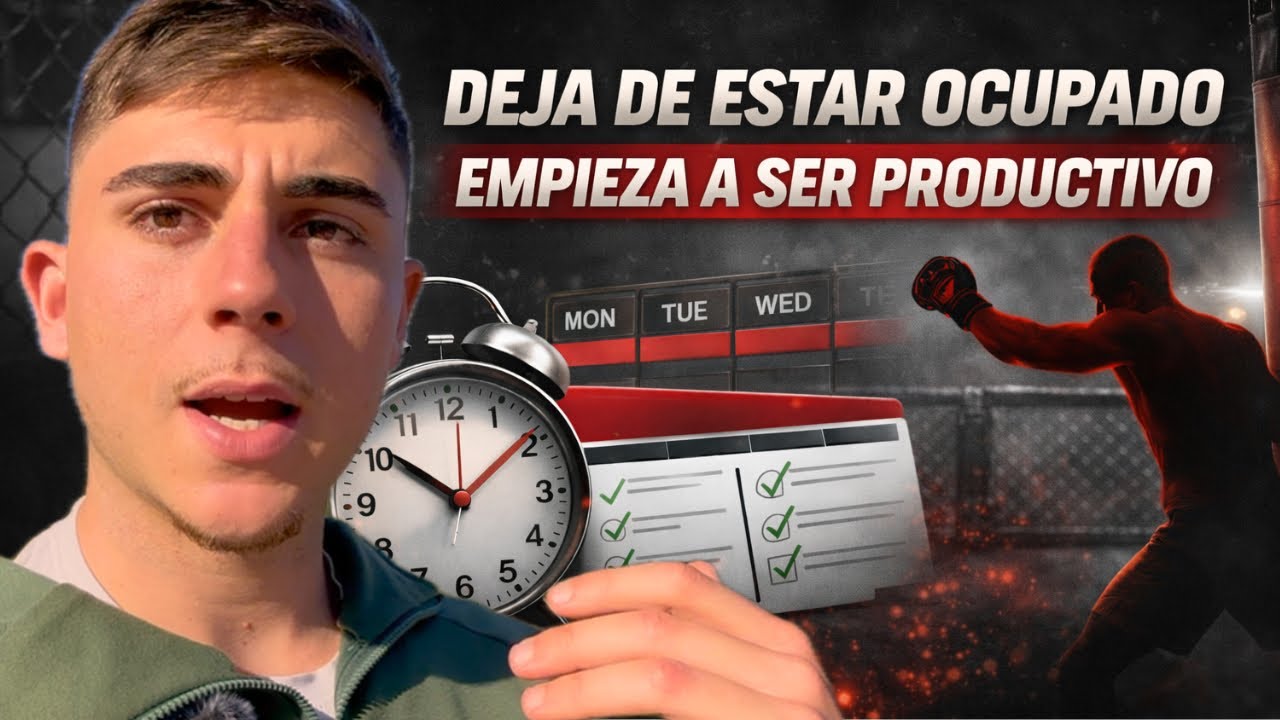 Como ORGANIZAR tu DÍA si eres LUCHADOR para EXPRIMIR tu 100%