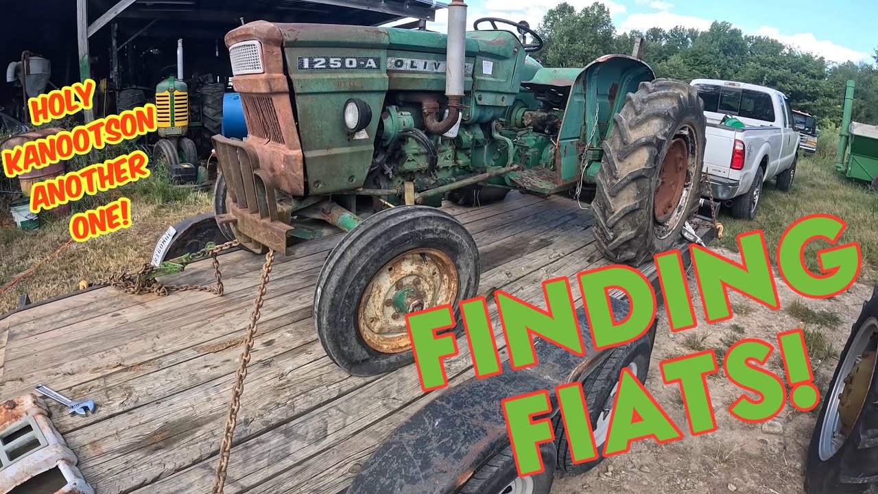 FINDING FIATS!!! Facebook MARKETPLACE Oliver 1250-A joins the herd 