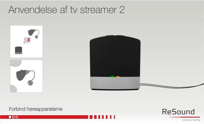 Anvendelse af tv streamer 2 - DK