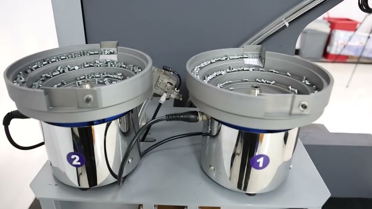 50KN 2 Bowls Full Servo Fastener Insertion Machine