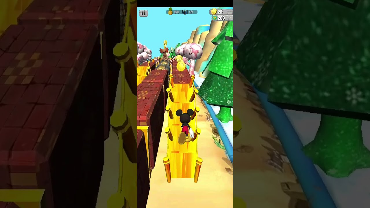 Mickey Jungle Run Gameplay