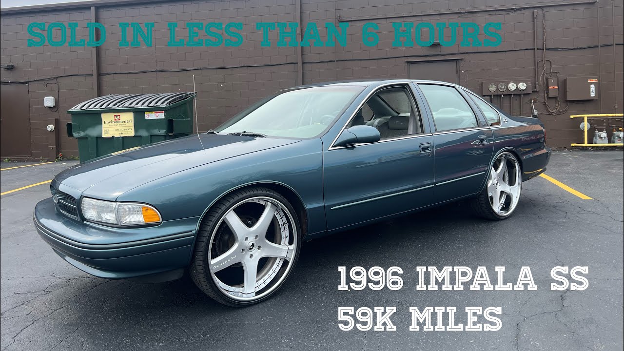 1996 Impala Ss на 24-дюймовых Forgiatos