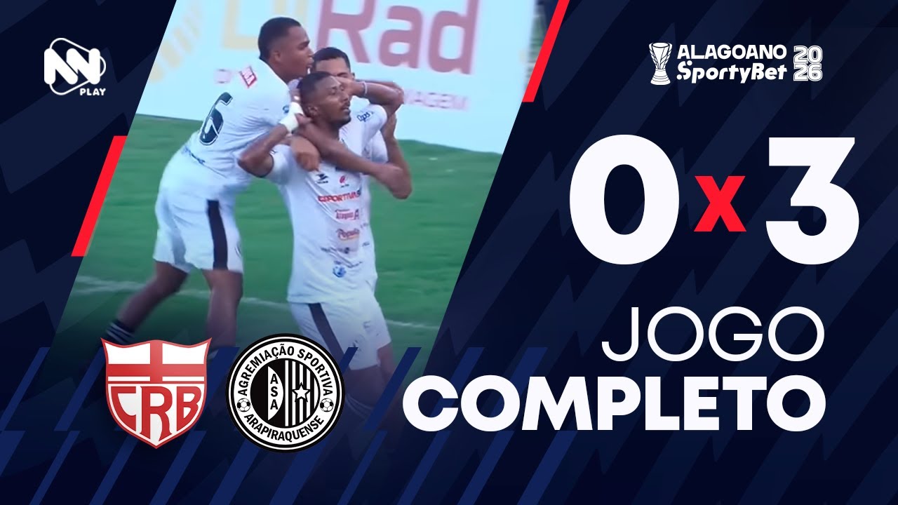 AO VIVO E COM IMAGENS | CRB X ASA - 31/01/26 | ALAGOANO 2026 | 