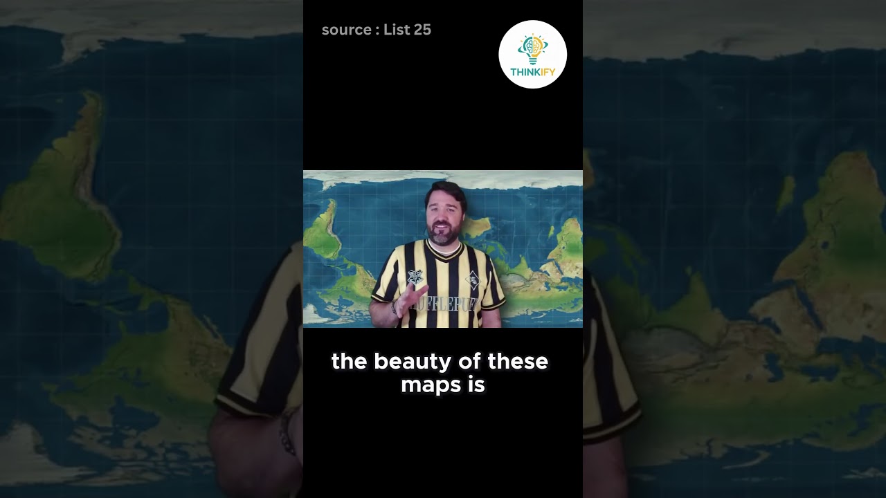 The World Map Is Upside Down &mdash; And You&rsquo;ve Been Seeing It Wrong 🌍😱 #didyouknow #geographythroughmaps