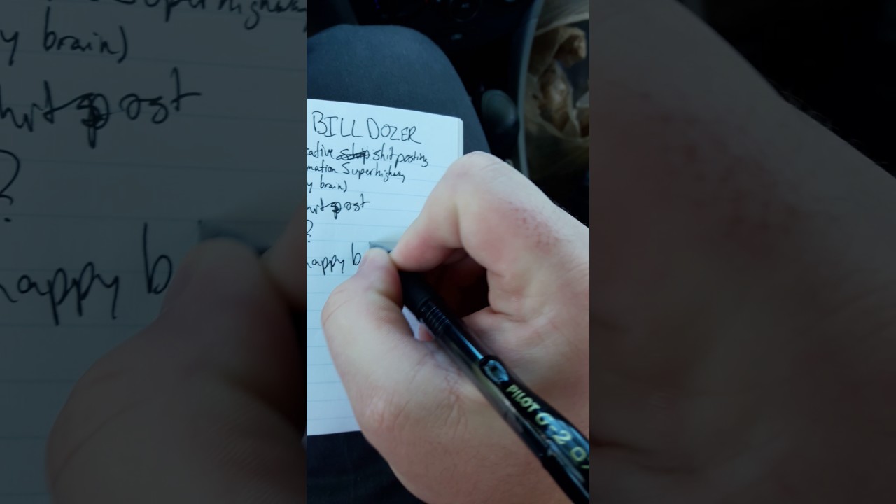 How to shitpost (ft. THE BILLDOZER)