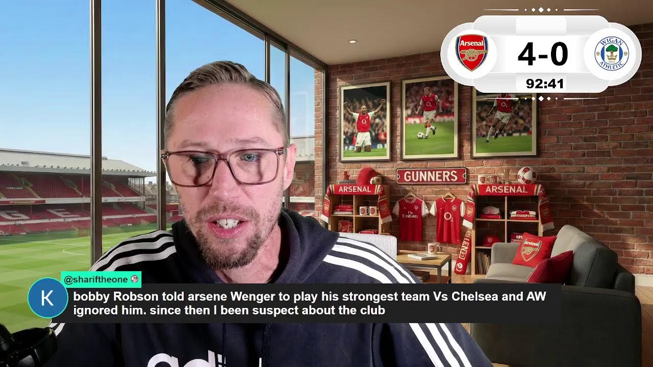 ARSENAL VS WIGAN LIVE FA CUP WATCHALONG
