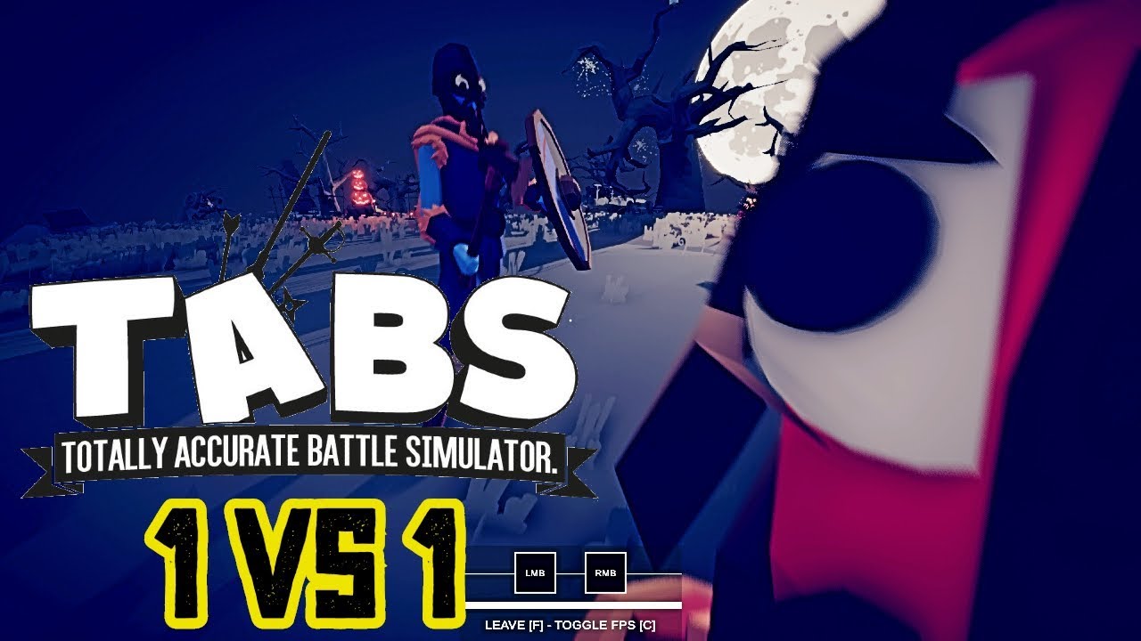 1 VS 1 ОТ ПЕРВОГО ЛИЦА ПРОТИВ КАЖДОГО - Totally Accurate Battle Simulator (TABS/ТАБС) Часть I