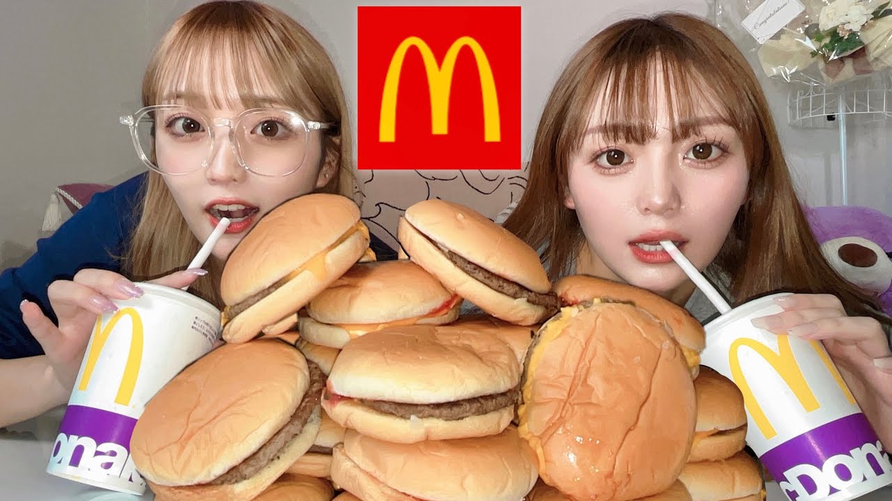 【チャレンジ】マクドナルドのバーガー何個食べれる？！🍔🔥