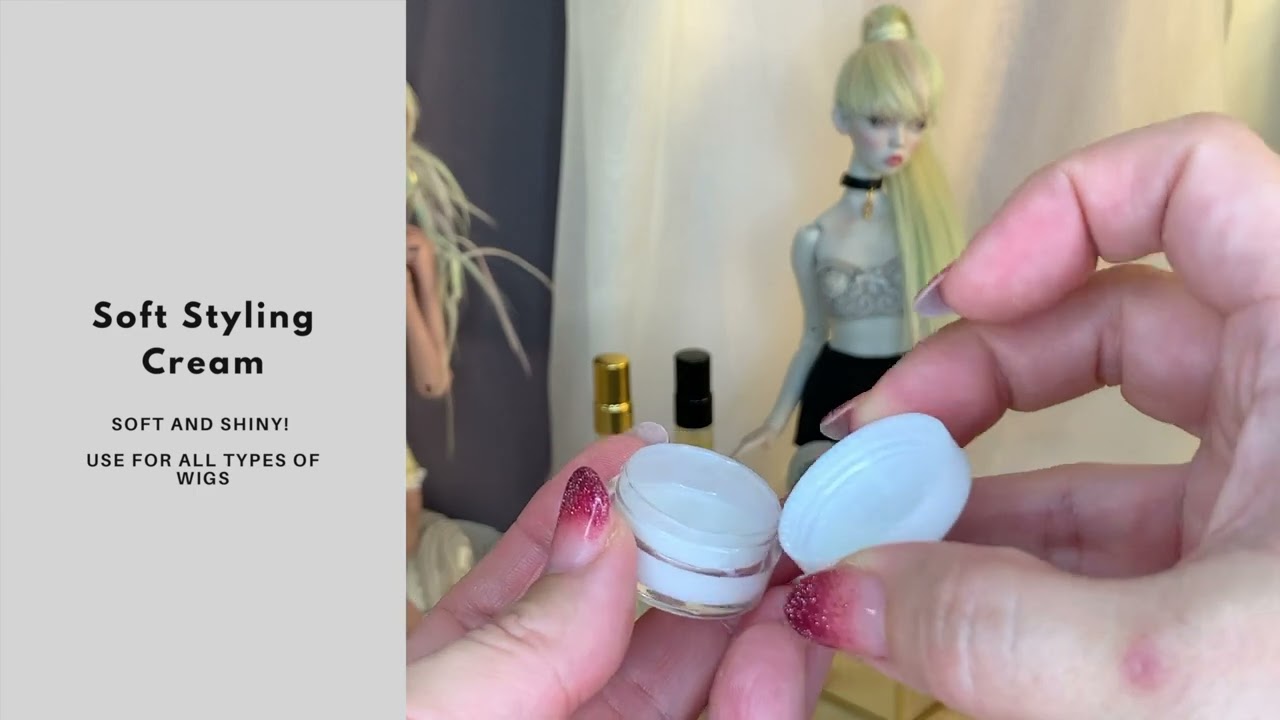 BJD wig styling. What styling products to use.