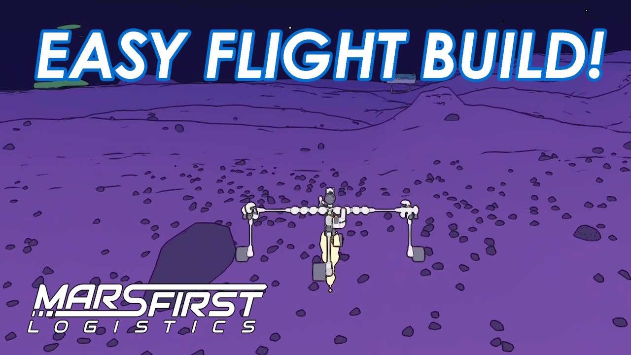 EASY Flying Scout in Mars First Logistics