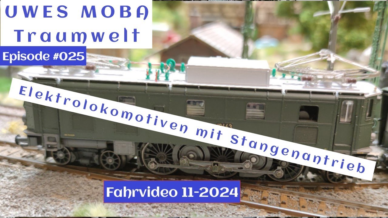 H0 Modelleisenbahn: Zugfahrten November 2024