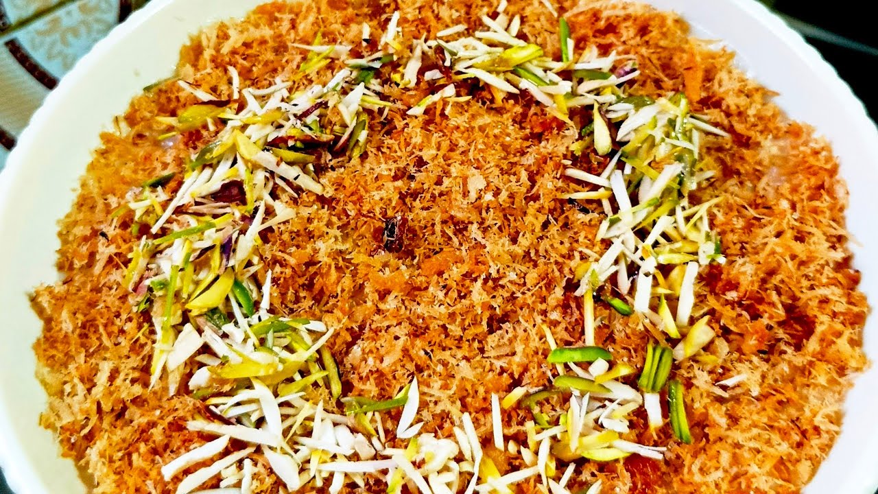    লাচ্ছা সেমাই দিয়ে কুনাফা। Laccha Semai Kunafa Recipe। cooking Bangla recipe 