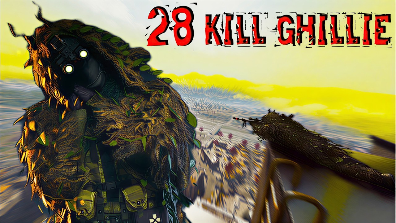 Ghillie Suit Players Usually Camp… I Didn’t (28 Kills) | Warzone Solos
