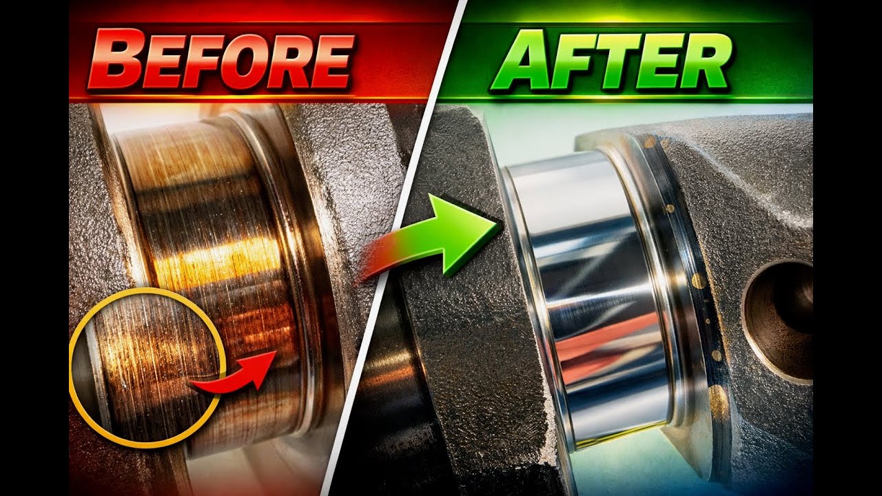 How to Polish a Crankshaft at Home (DIY Engine Builder Guide)
