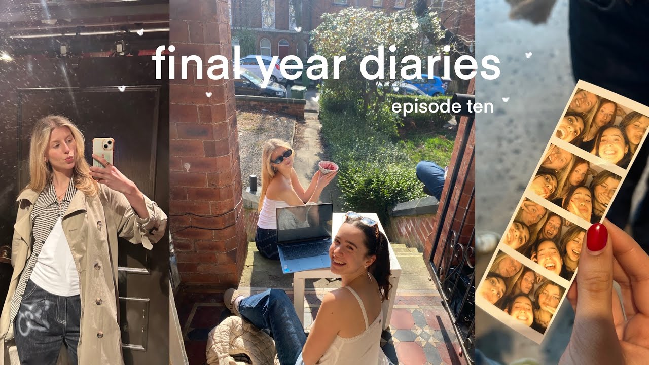 Final Year Diaries 💌 EP:10 Submitting my dissertation, spring days and celebrating!