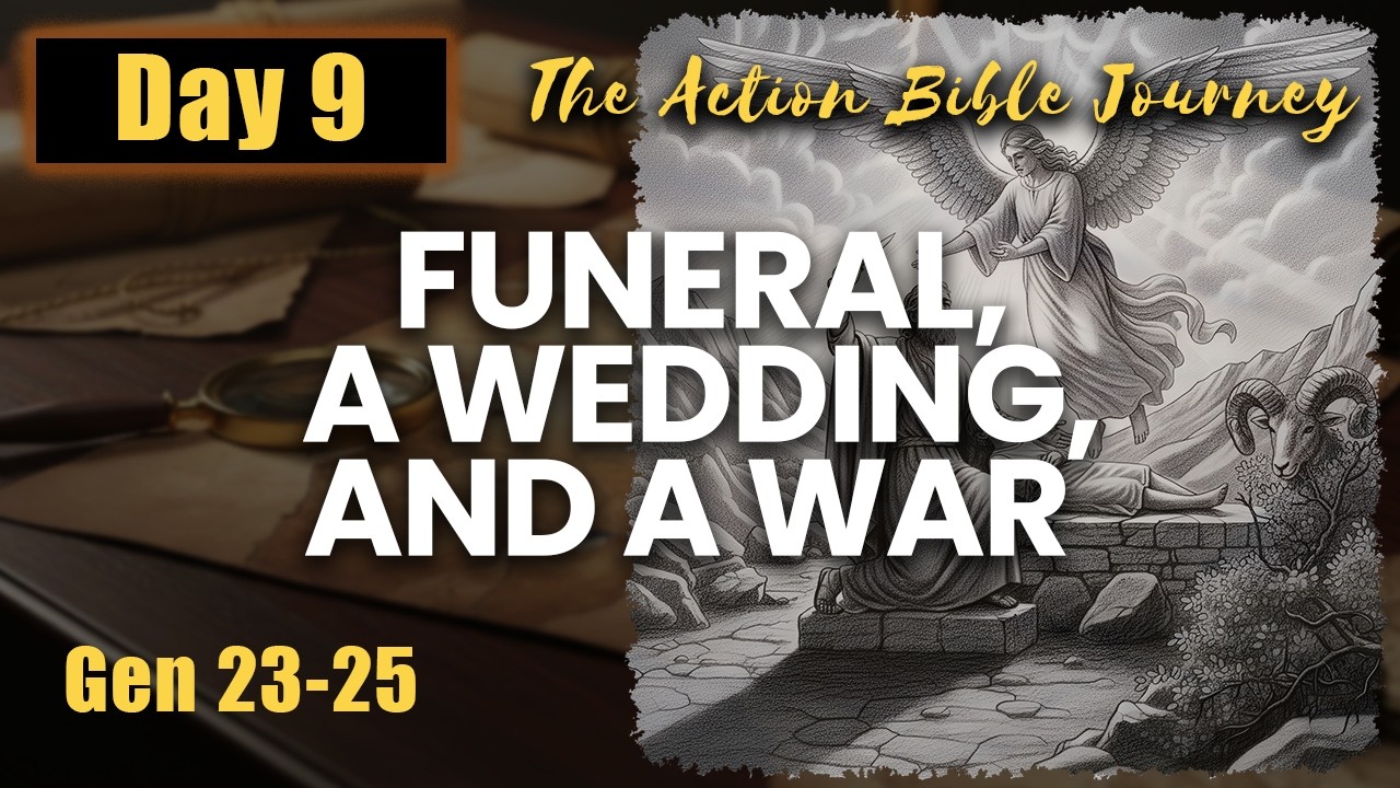 Day 9: A Funeral, A Wedding, and A War | Genesis | Action Bible Journey