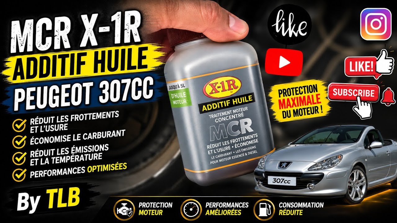 MCR X-1R Additif Peugeot 307cc By TLB