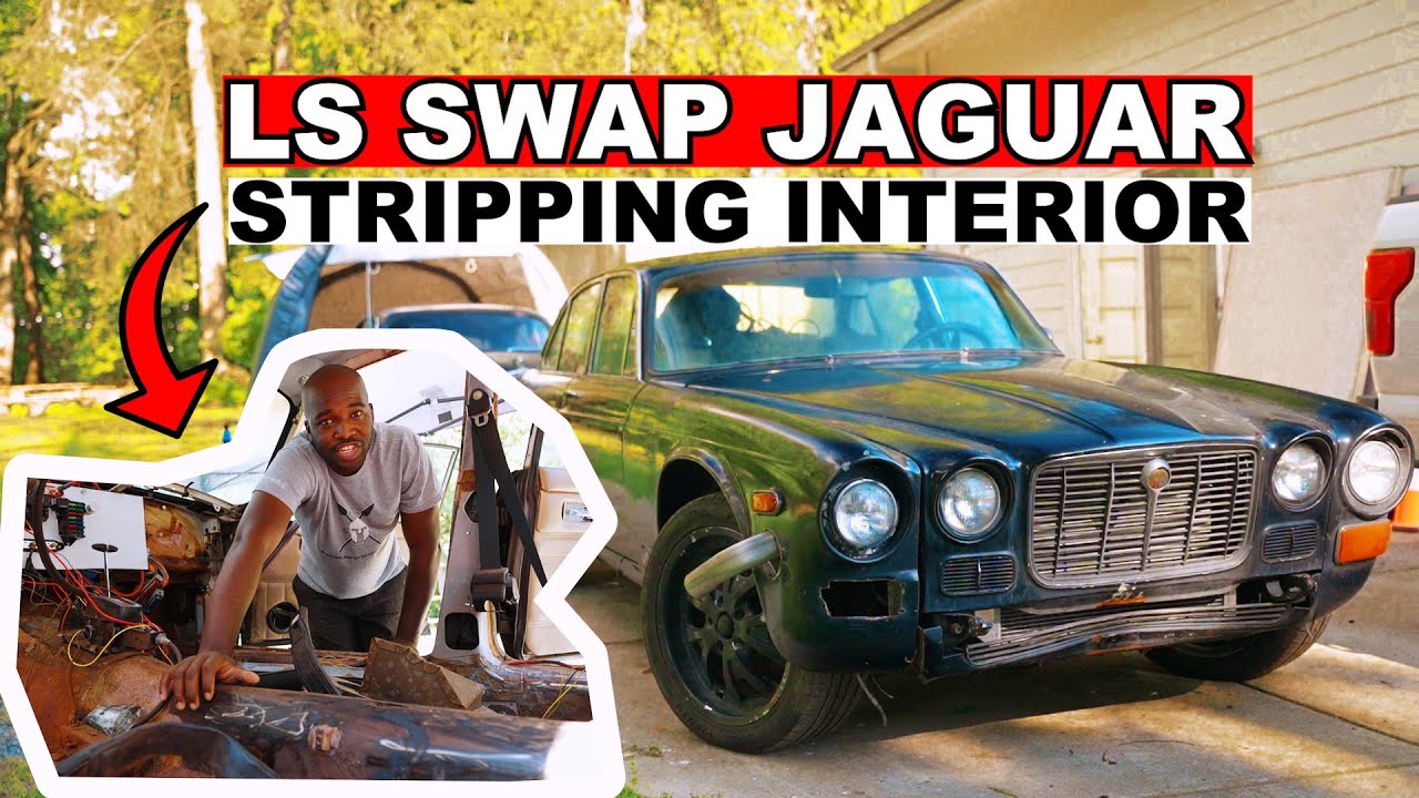 LS Swap 1972 Jaguar XJ - Stripping the interior & Brake Master Cylinder Rebuild