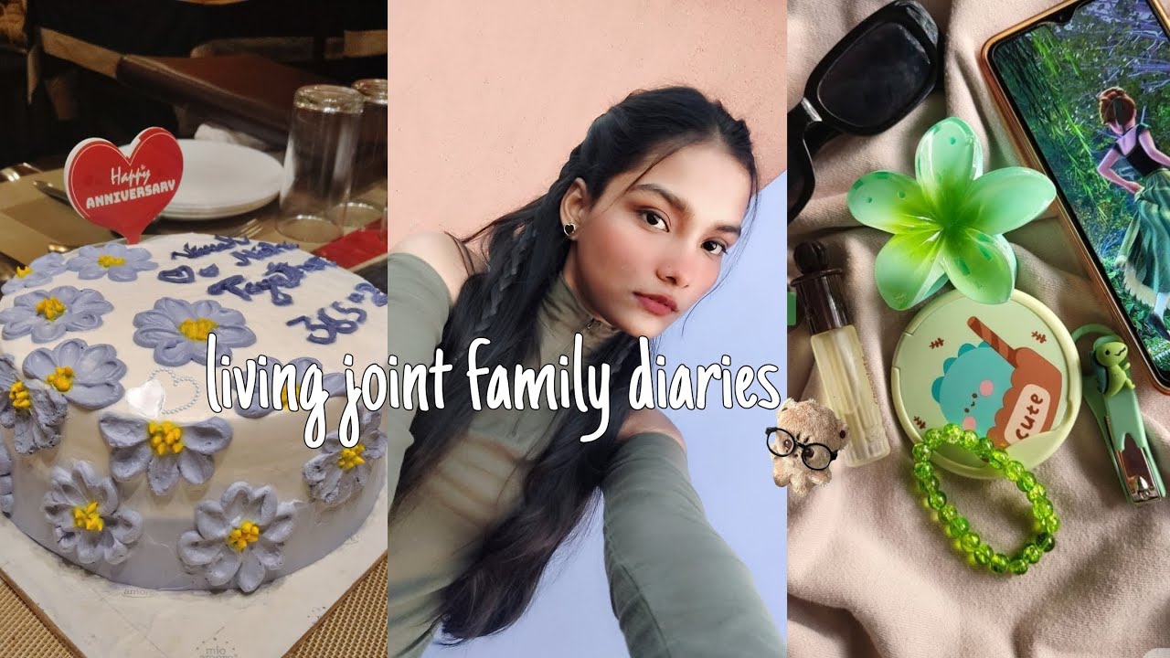Living joint family diaries ☘️🫧 Aesthetic Indian vlog 💌🍒 introvert diaries/ baking cake, dayout ✨