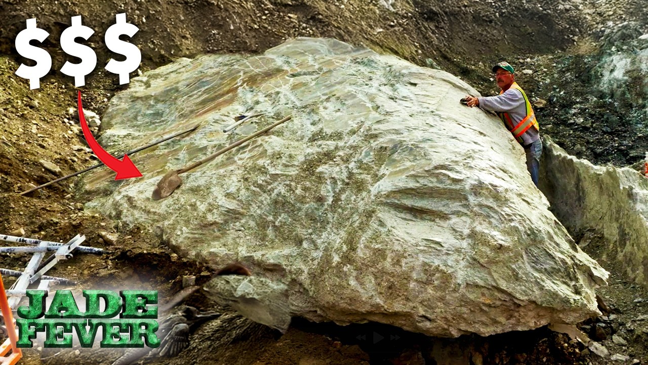 Hoping 120 Ton Jade Rock Reveals $1,000,000s | Jade Fever