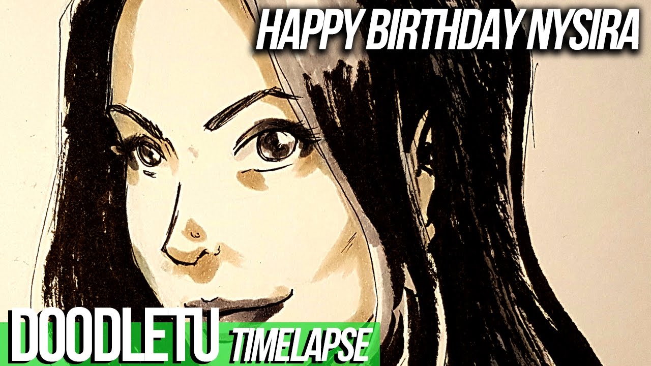 Happy Birthday, Nysira! - #DoodleTu 42