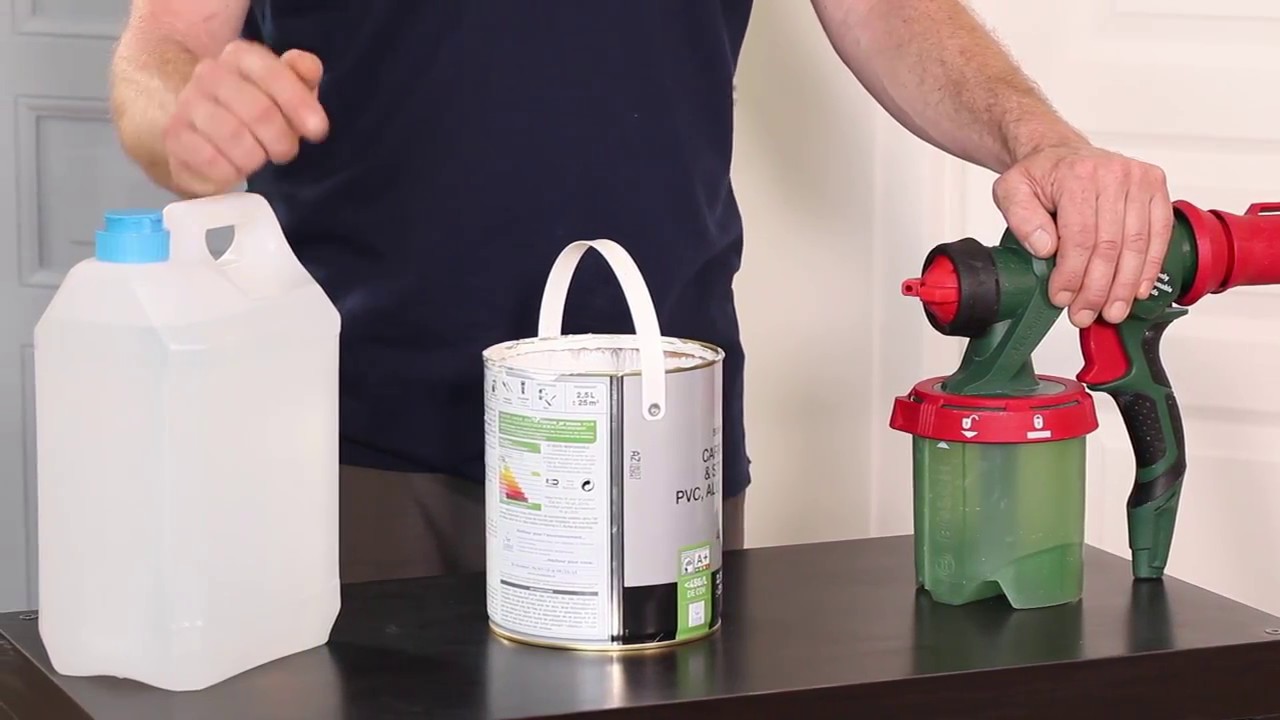 Comment peindre au pistolet à peinture