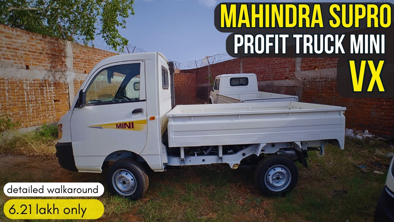 🔥 2023 Mahindra Supro Profit Mini Truck VX || Supro Mini VX Detailed Review || specification mileage