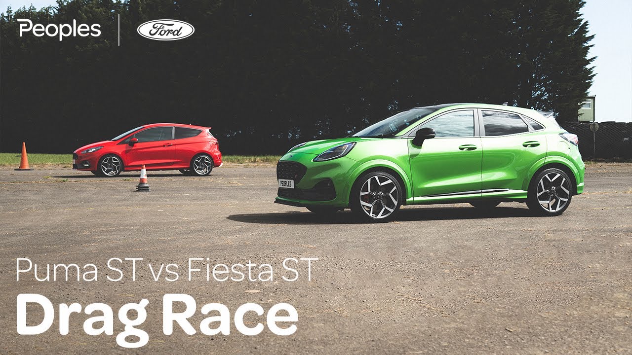 Puma ST vs Fiesta ST Drag Race