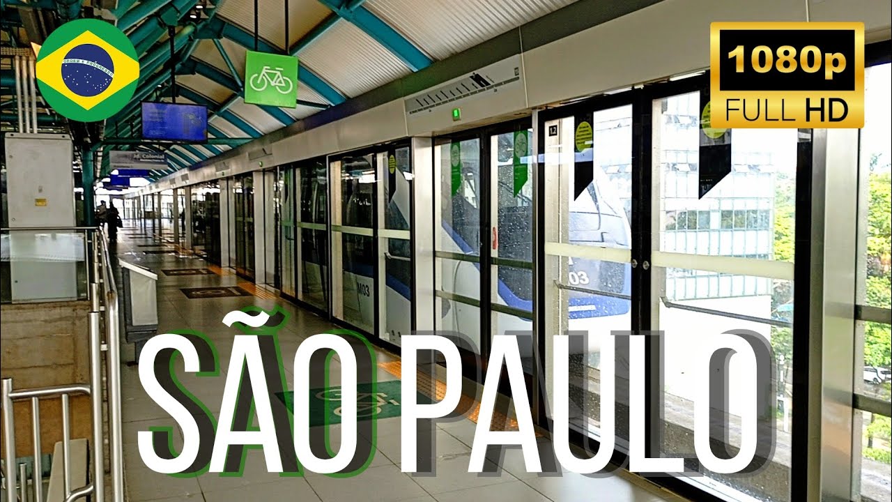 São Paulo (Tour) | Da Estação Alto do Ipiranga a Estação Oratório #08 (🟢Linha 2 Verde e ⚪15 Prata)!!
