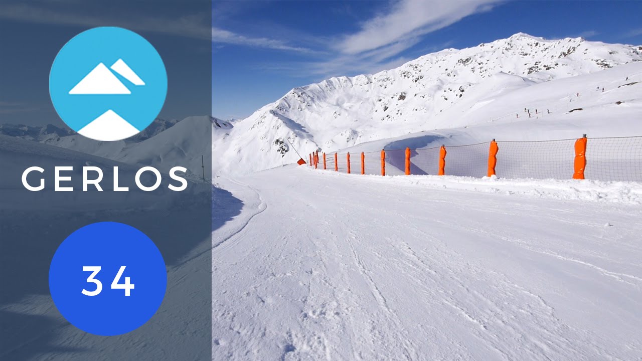 Blue 34 Stoanmandl Gerlos | Piste View