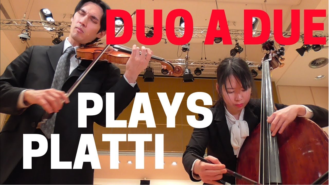 Platti Ricercare No 2 - IV Allegro played by DUO A DUE