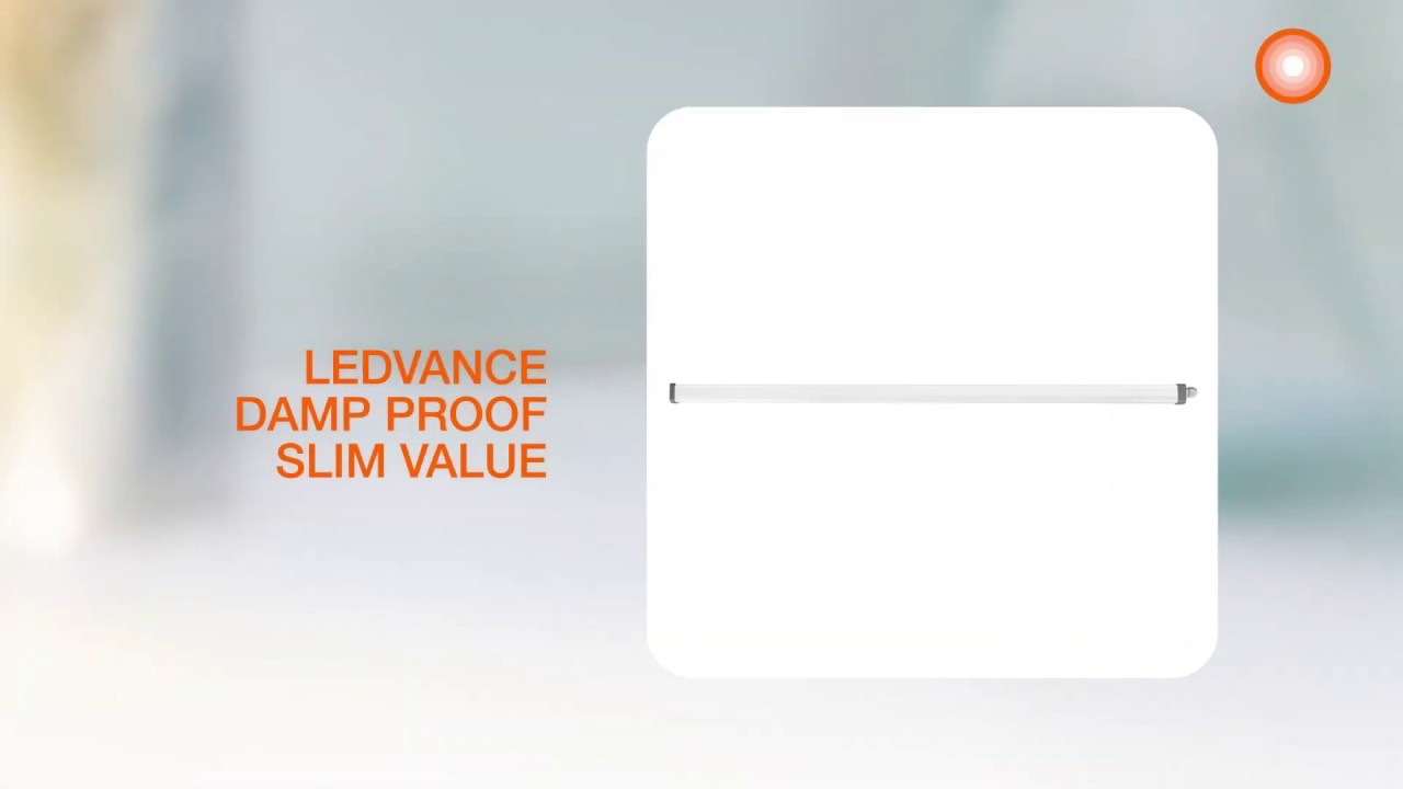 LEDVANCE Damp Proof Slim Value