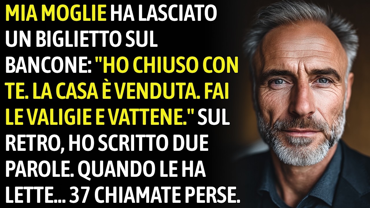 Mia Moglie Ha Venduto La Casa E Mi Ha Detto Di Andarmene- Ma Quello Che Ho Fatto Dopo Ha Cambiato Tu