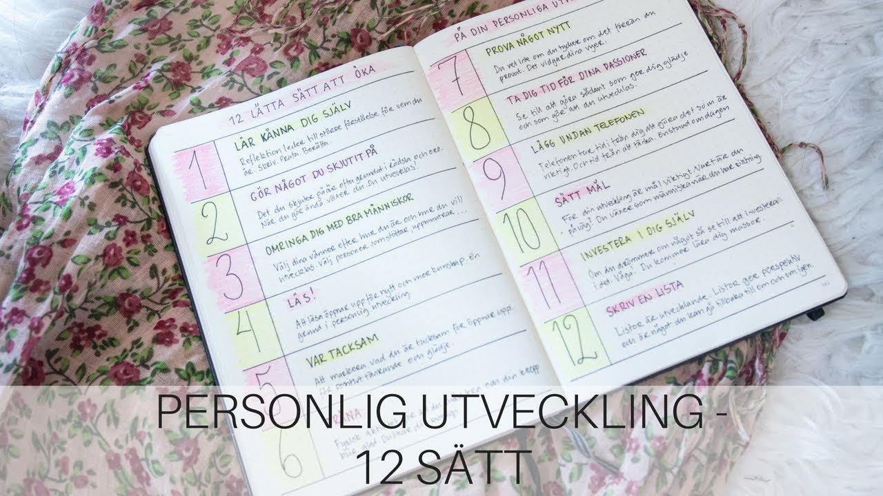 12 lätta sätt att öka din personliga utveckling