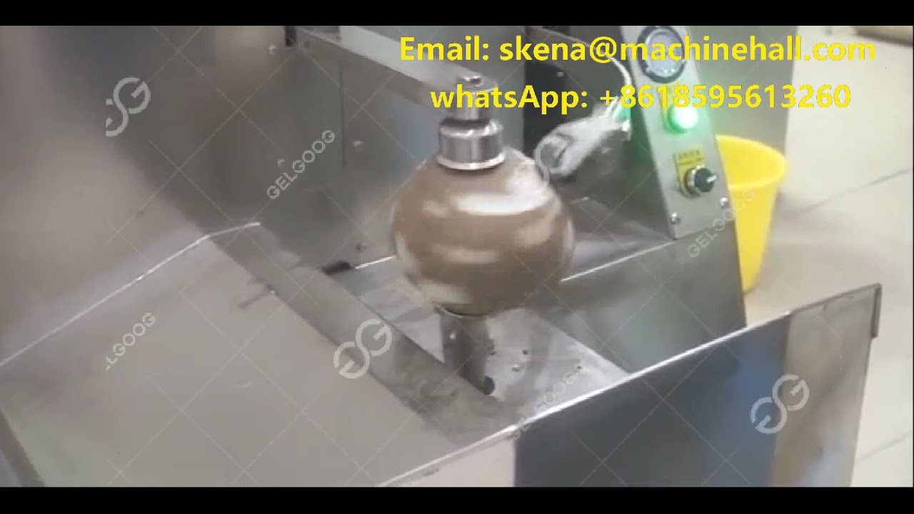 Automatic Coconut Peeling Machine by GELGOOG