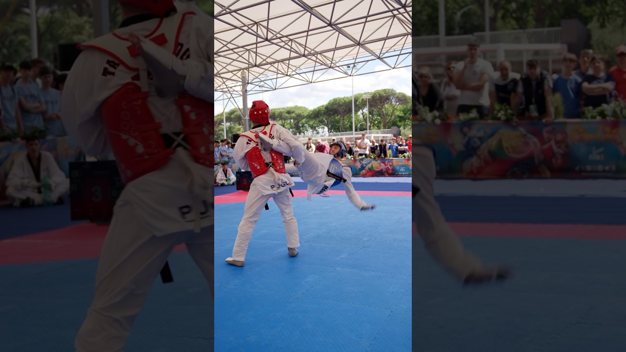 3 points in the safe! 🔐 #taekwondo #martialarts #sports #shorts #itatkd