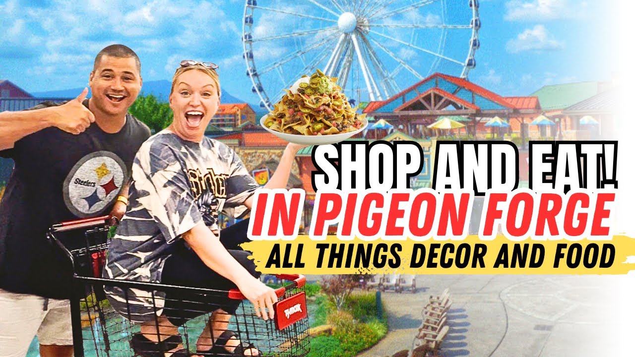 ⛰️SO MUCH DECOR & FOOD!😋 Come With Us to Pigeon Forge Tennessee! Tour the Dolly’s Heartsong Resort!!