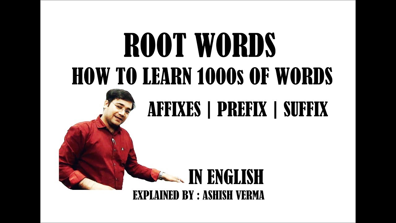 AFFIXES | PREFIX | SUFFIX | EXPLAINED IN ENGLISH | Part 1