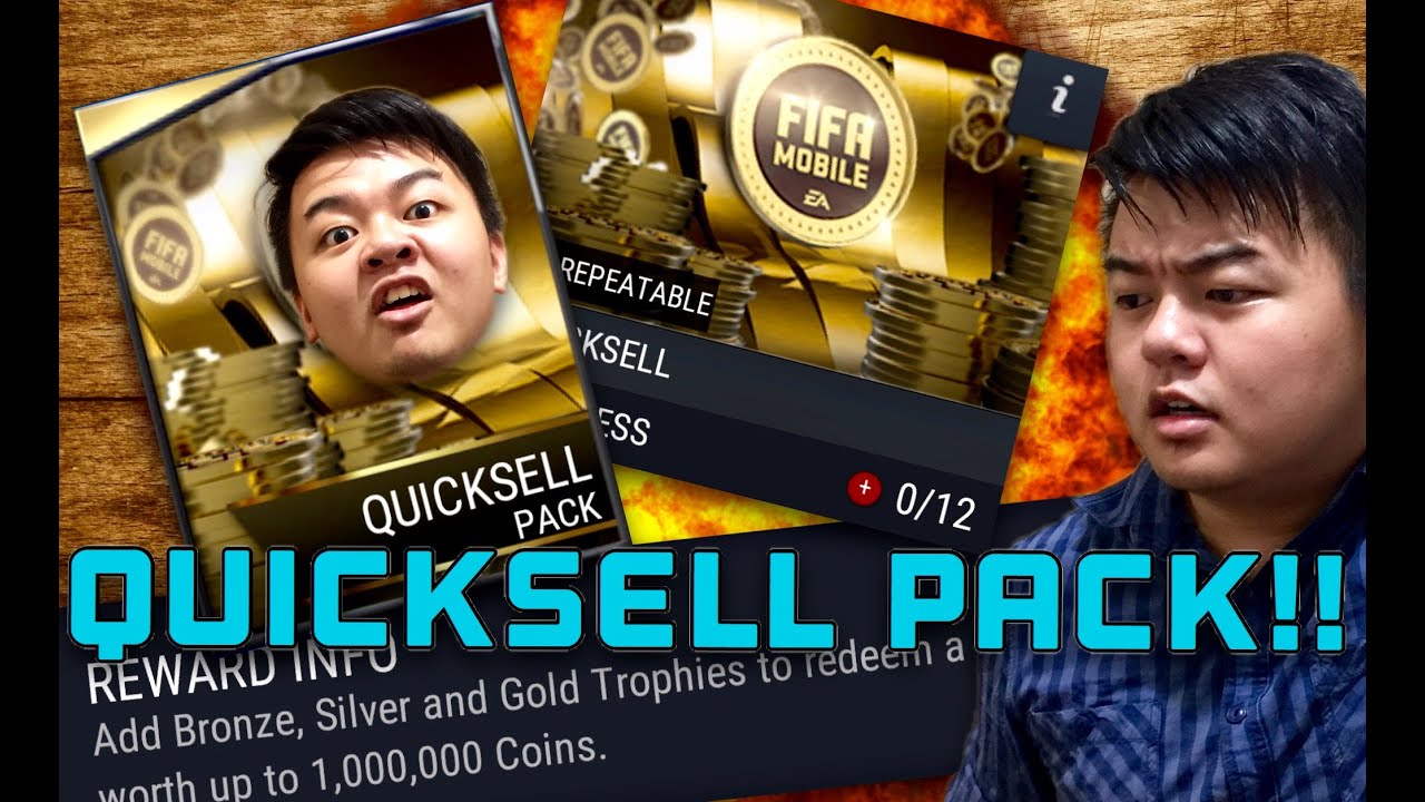 FIFA 17 MOBILE IOS / ANDROID 1 MILLION QUICKSELL PACK??!