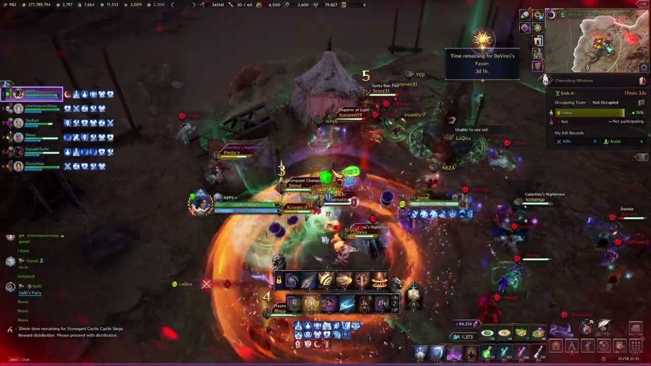 TNL WARGAME Infism vs Paragon NEPS Pov