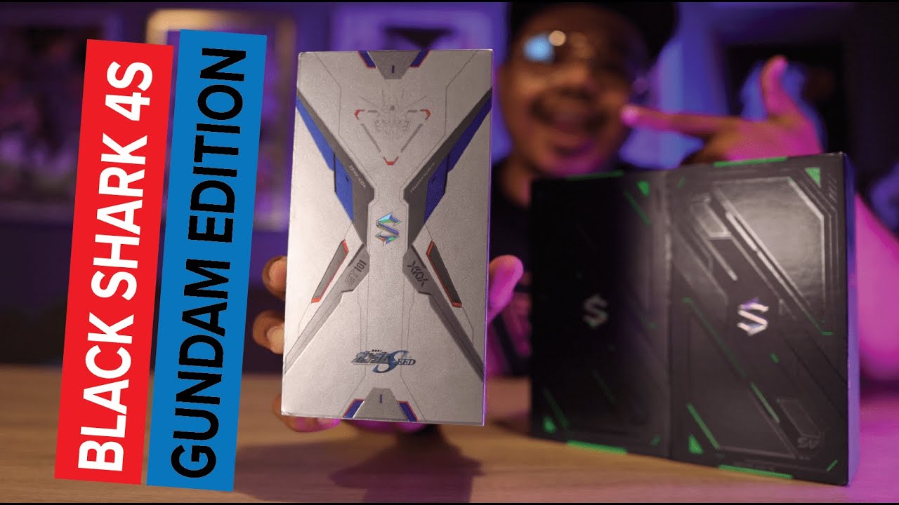 SERIUS CANTIK BLACK SHARK 4S GUNDAM EDITION NI