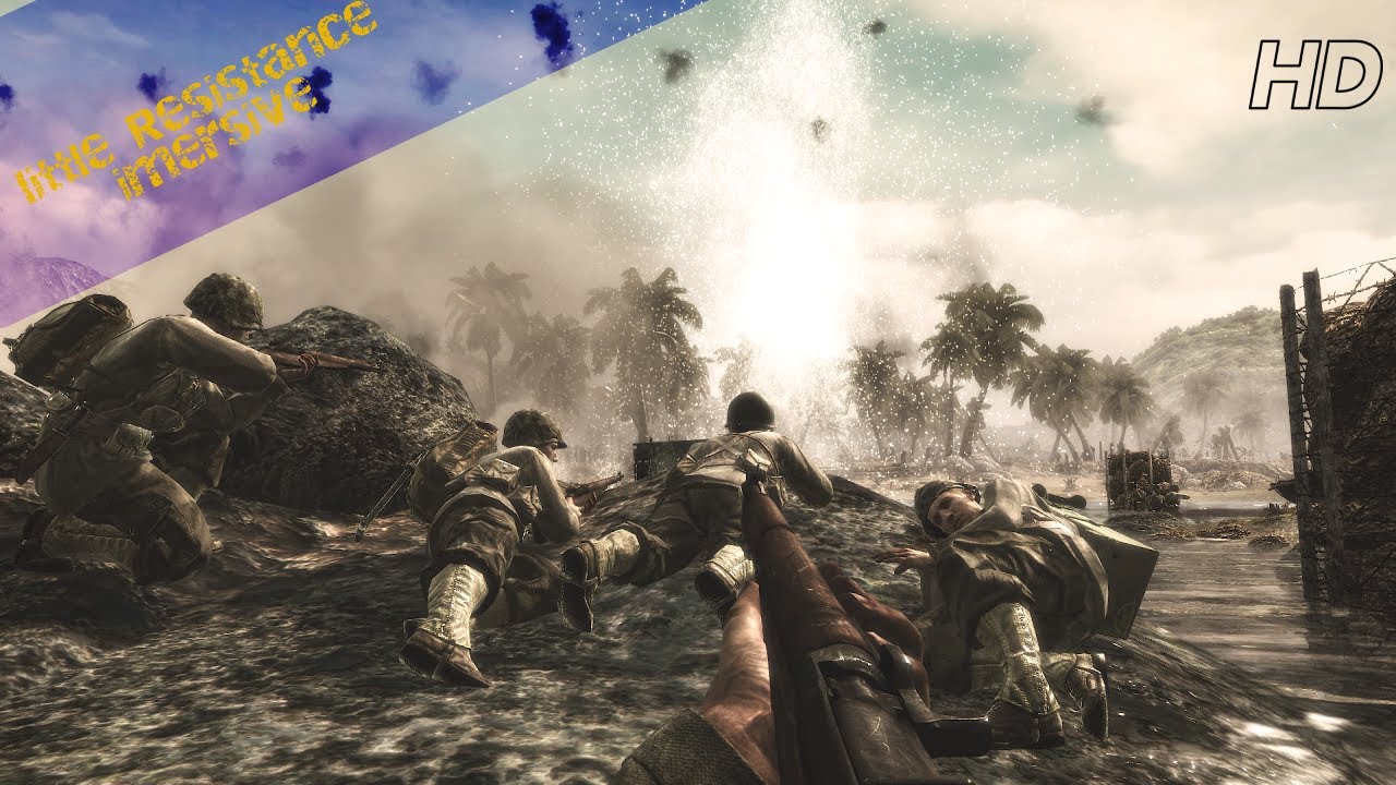 Little Resistance: The Battle of Peleliu | Call of Duty: World at War (Ultra Realistic No HUD)