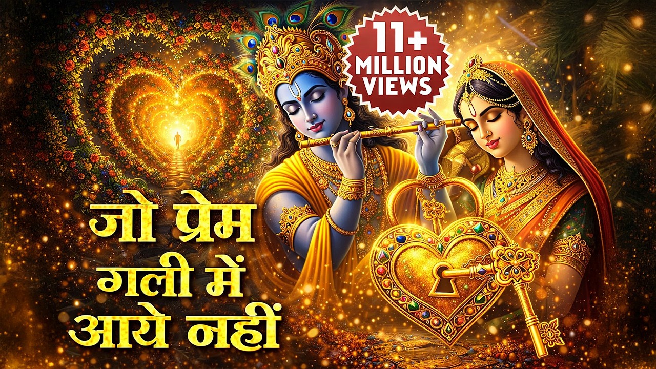 राधा कृष्ण प्रेम लीला | दिल को छू लेने वाला भजन | Radha Krishna Bhajan | Heart Touching Krishna Song